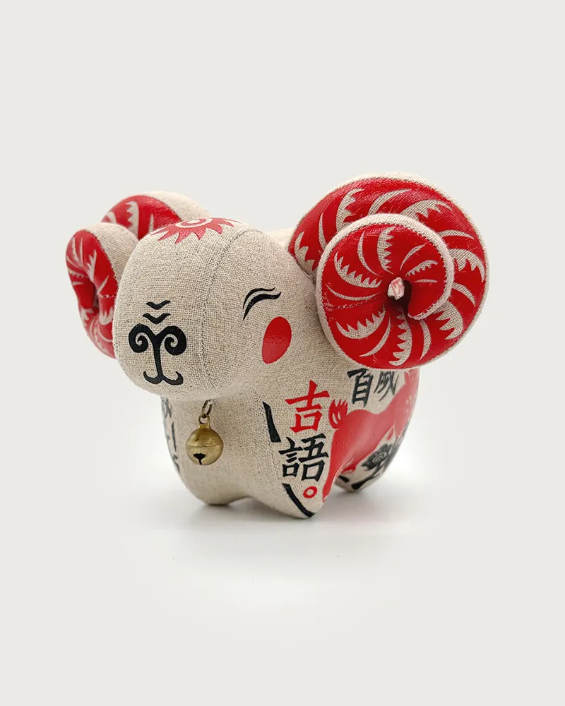 sheep2 2027 Lucky Sheep (美吉羊) | Handmade Zodiac Art Doll | Pre-order