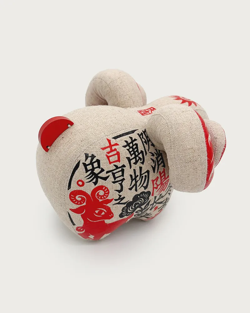 sheep3 2027 Lucky Sheep (美吉羊) | Handmade Zodiac Art Doll | Pre-order