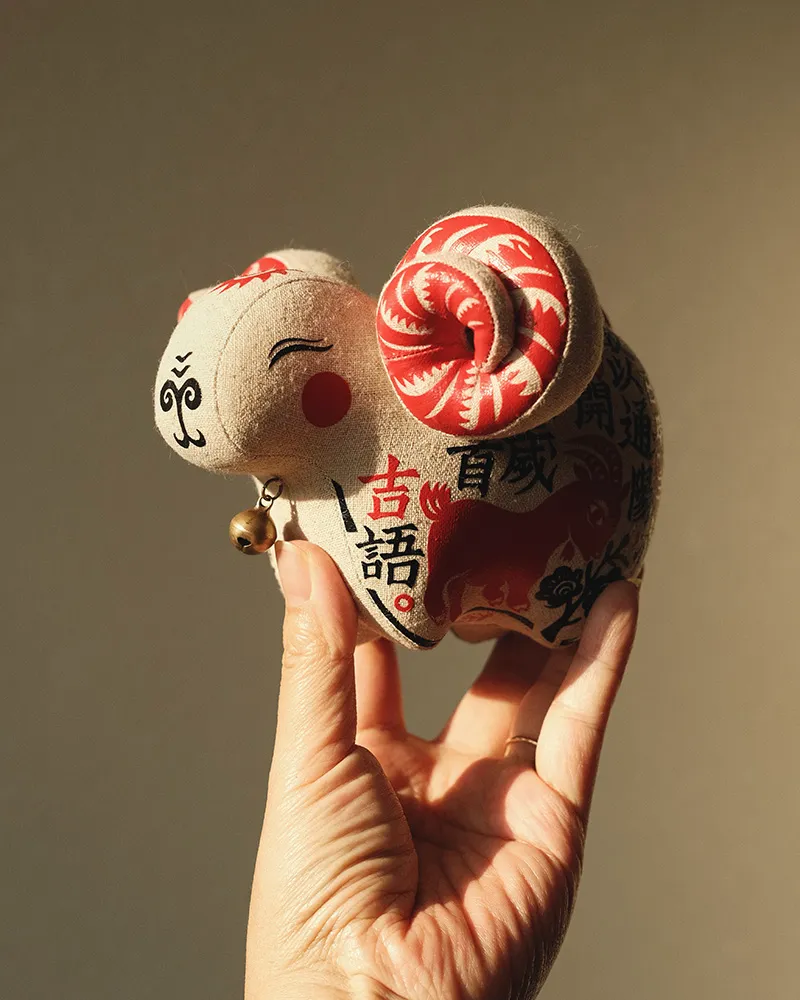 sheep4 2027 Lucky Sheep (美吉羊) | Handmade Zodiac Art Doll | Pre-order